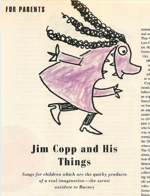 cropped PDF of the article Jim Copp and His Things